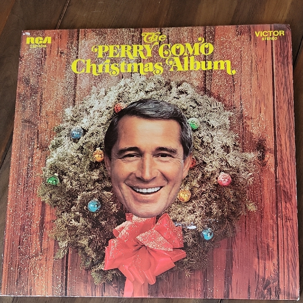 Perry Como Christmas Album Vinyl LP